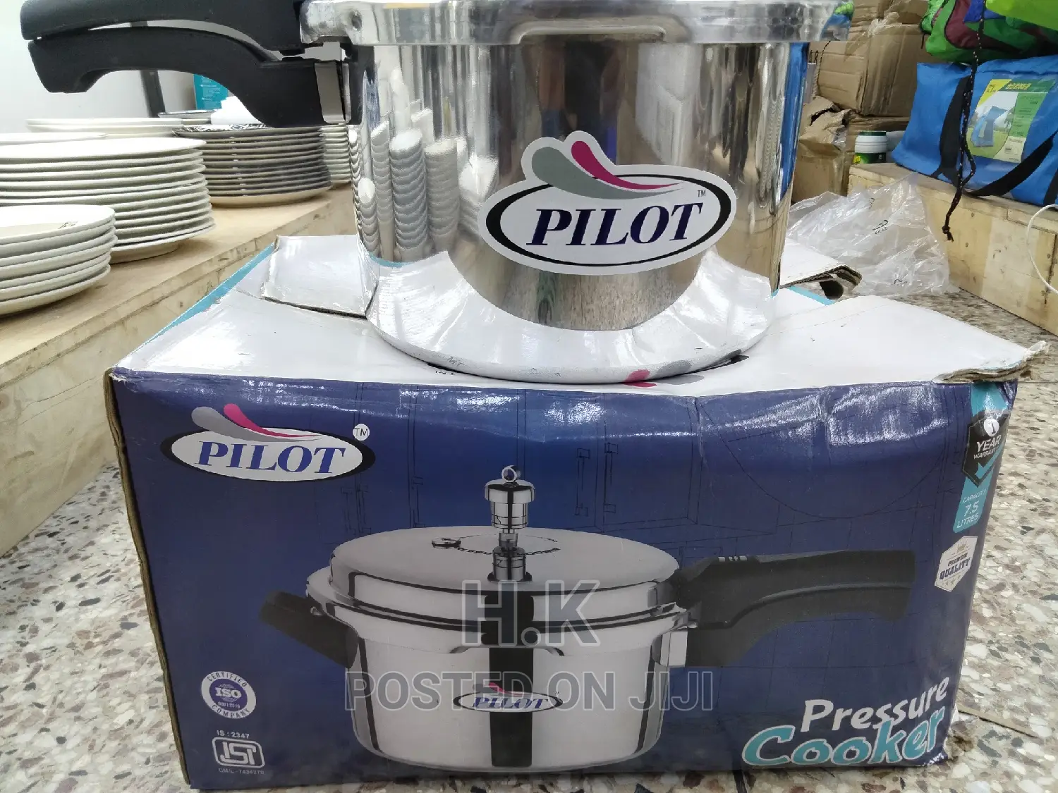 7.5L Pilot Pressure Cooker