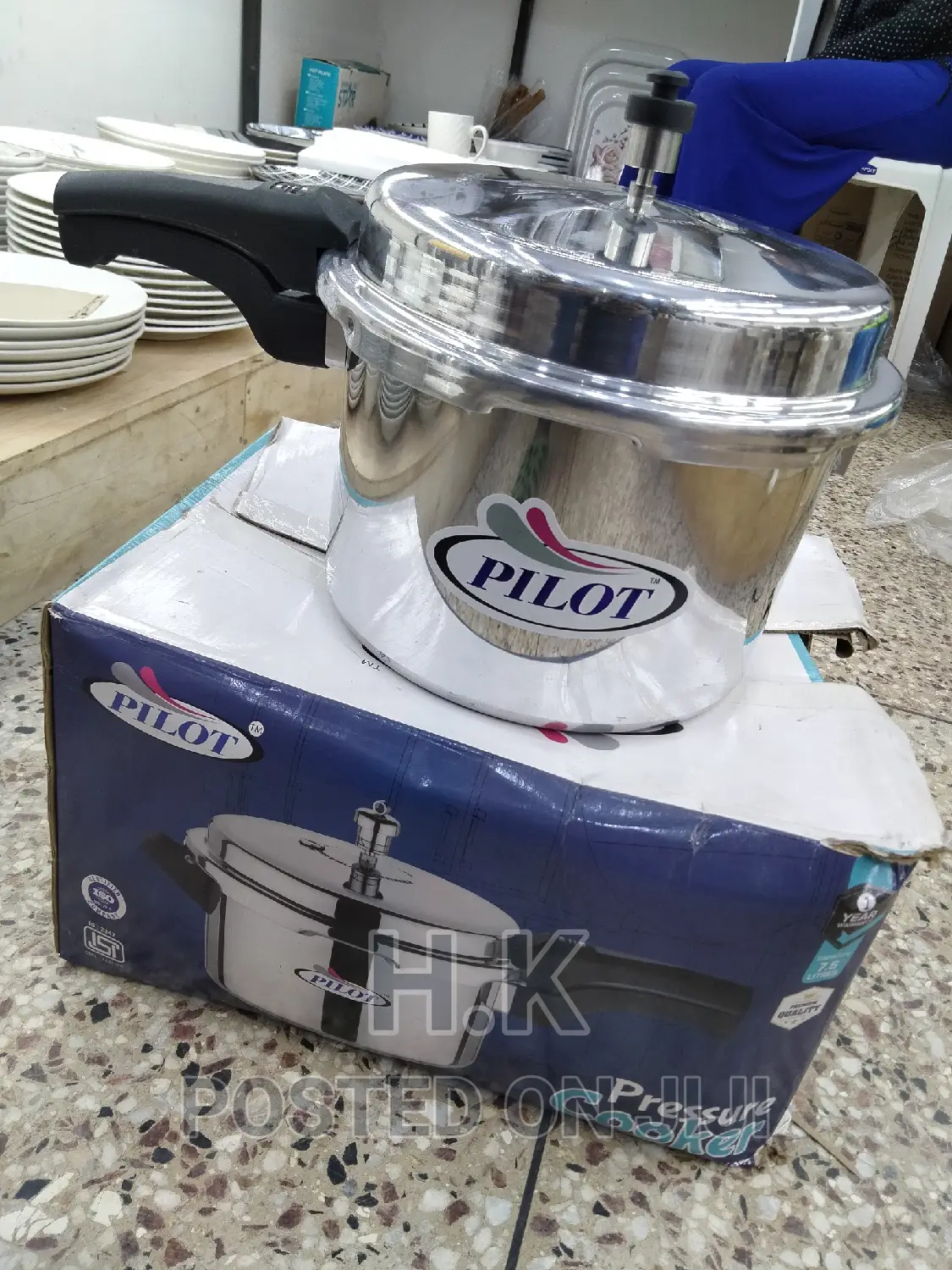 7.5L Pilot Pressure Cooker