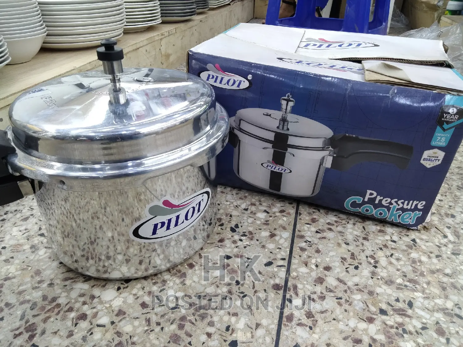 7.5L Pilot Pressure Cooker