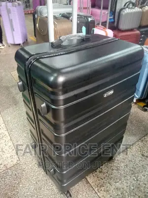 Original Plastic Suitcase.Extra Large.( Black)