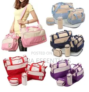 5pcs / Set Lady Multifunctional Diaper Bag