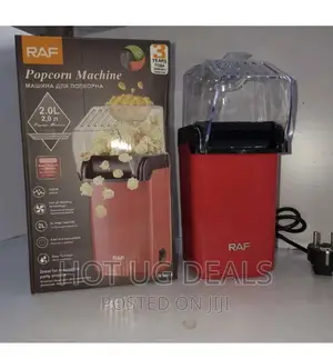 Raf Mini Popcorn Maker, No Oil Needed. Popcorn Machine