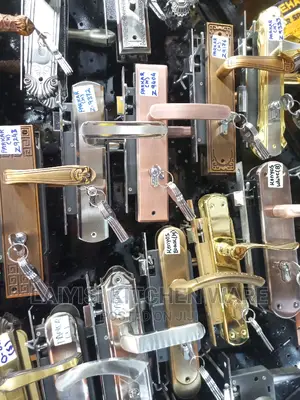 Apair Of Door Handles,Locks,Mortice Locks Original With Keys