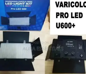 Pro LED Light Kit 600 ( Professional Photo Video Light Kit )