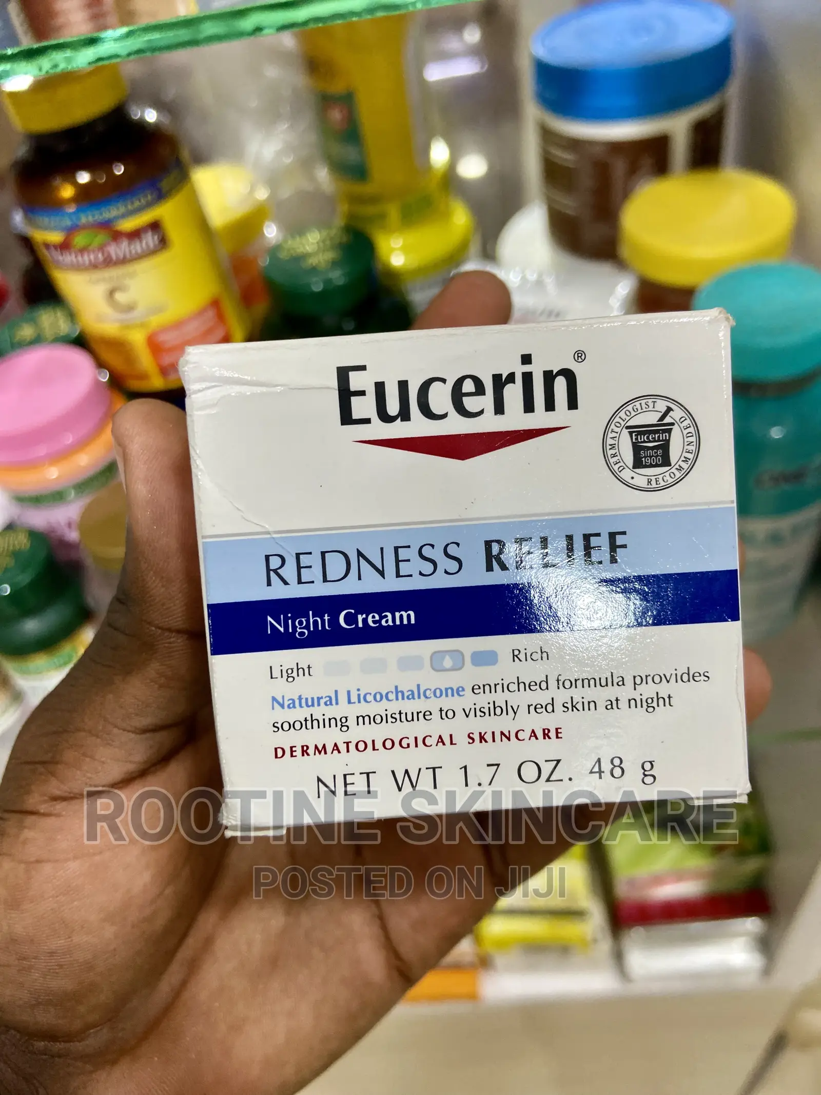 Wucerin Redness Relief ( Reduces Redness From Sun Burns)