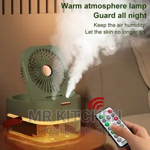Portable Handle Humidification Fan