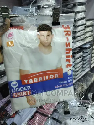 White Under Shirt 3pcs/ Vests