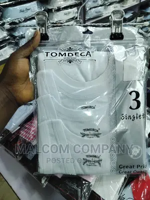 Men Vest Underware 3pcs