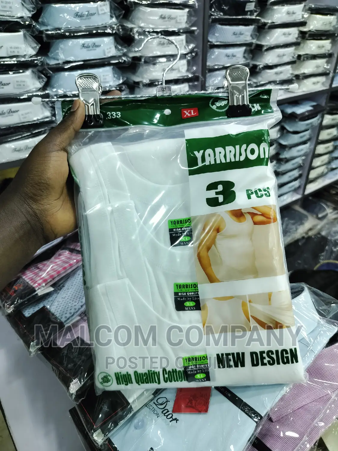 Men White Vests( Max 2xl)