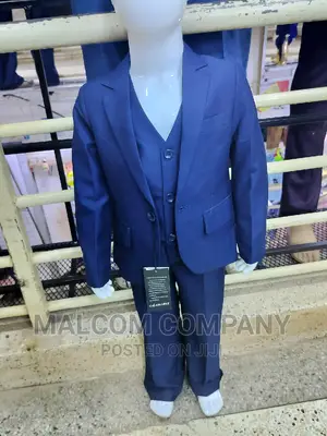 Navy Blue Children's Suits 3-18 Years