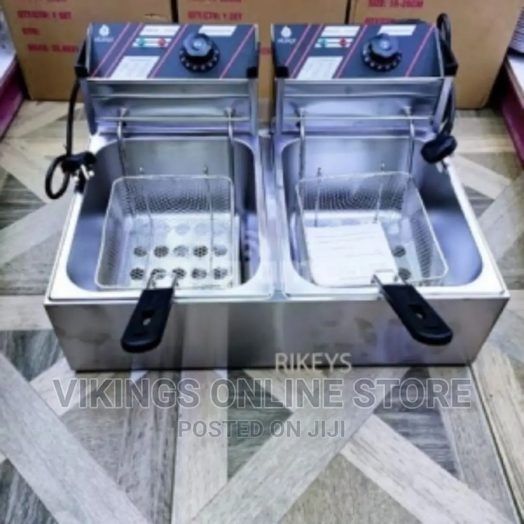 12ltrs Electric Double Deep Fryer