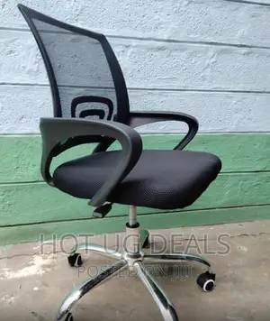 Simple Office Chair Mesh - Black