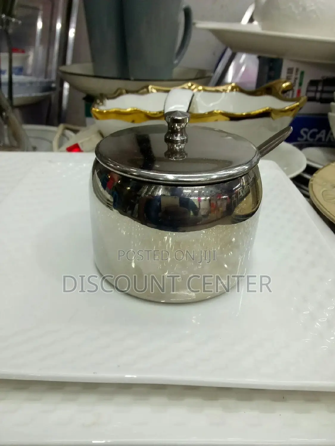 Sugar Bowl Stainless Steel