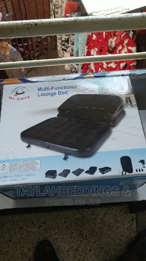 Air Bed Inflatable SUV Air Mattress Foldable Travel Camping