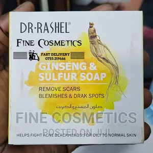 Dr Rashel Ginseng Sulfur Soap for Blackspots Blemishes.