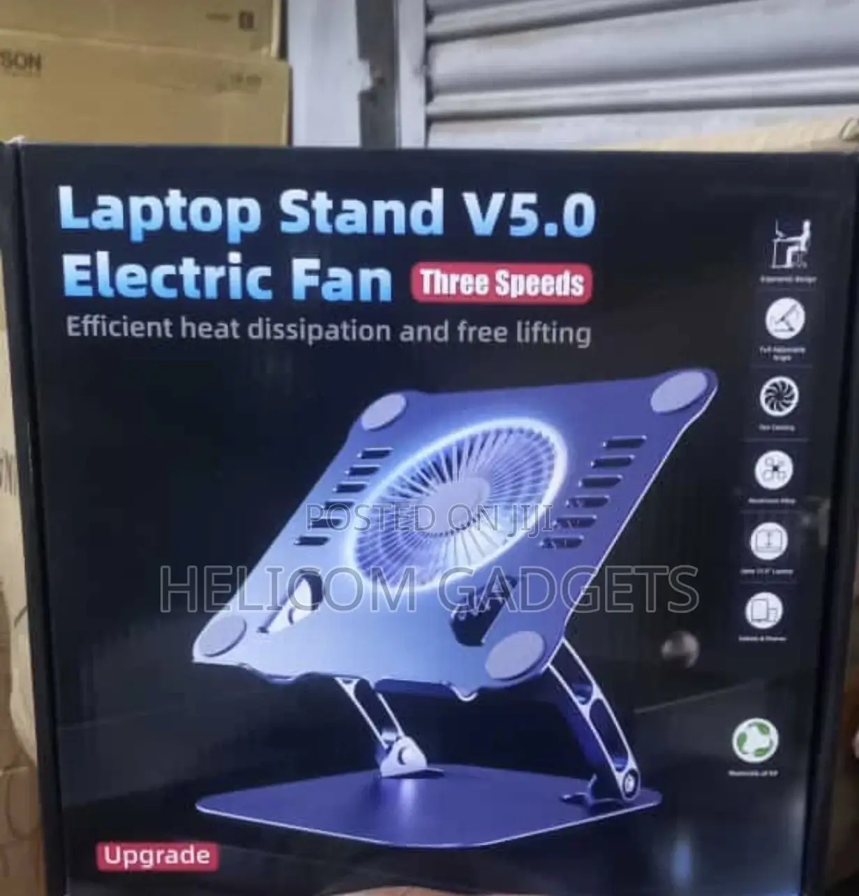 Laptop Stand V5.0 Electric Fan