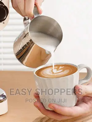 Milk Frothing Pitcher Jug Latte Stainless Steel (600ml)