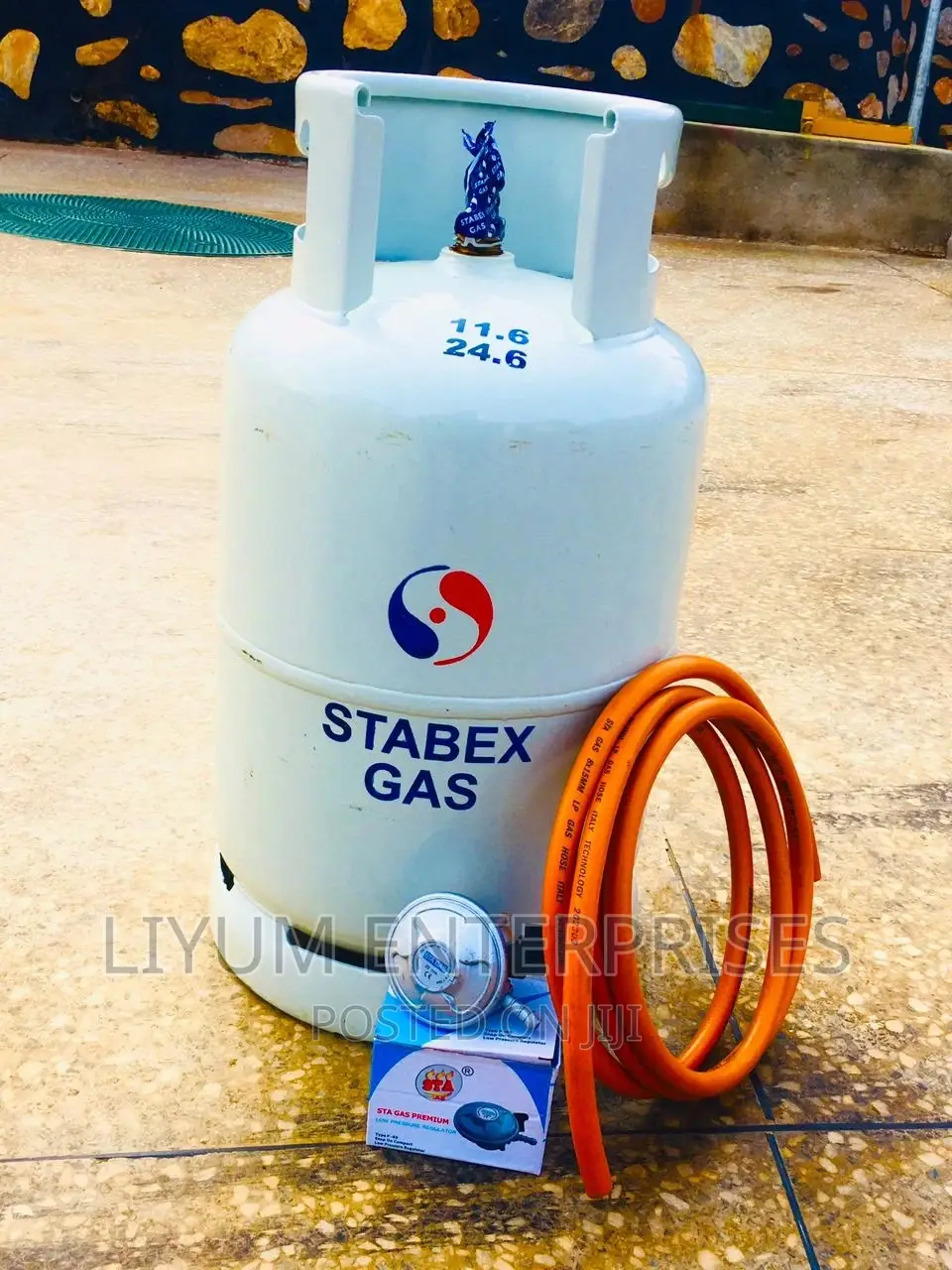 Stabex Gas Delivery 13kg Fullkit