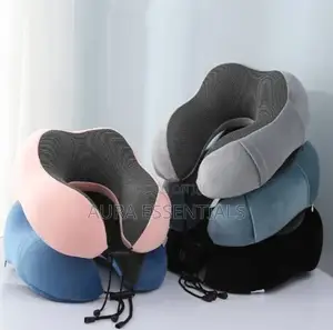 Quifly Travel Neck Pillow With 100% Memory Foam