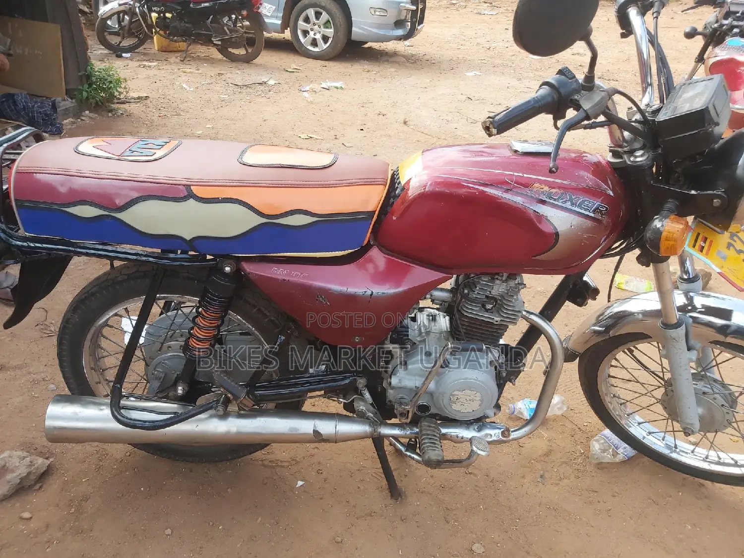 Bajaj Boxer 100 2018 Red