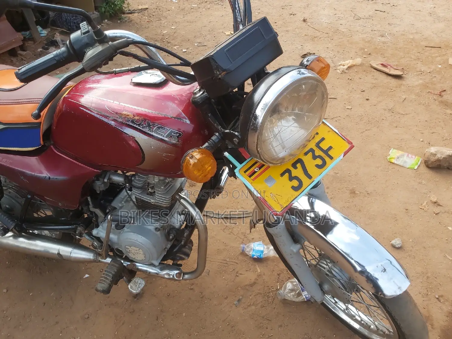 Bajaj Boxer 100 2018 Red