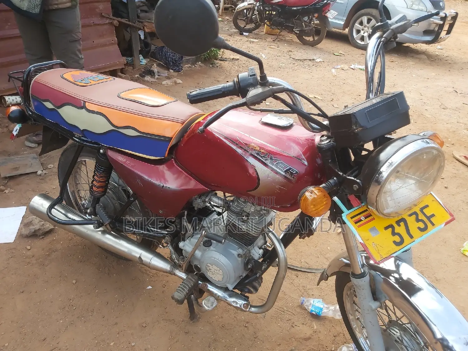Bajaj Boxer 100 2018 Red