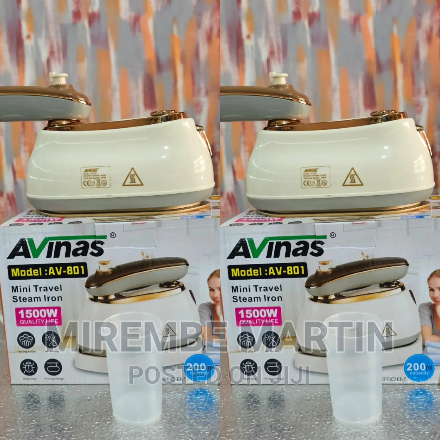 Original Avinas Steam Iron