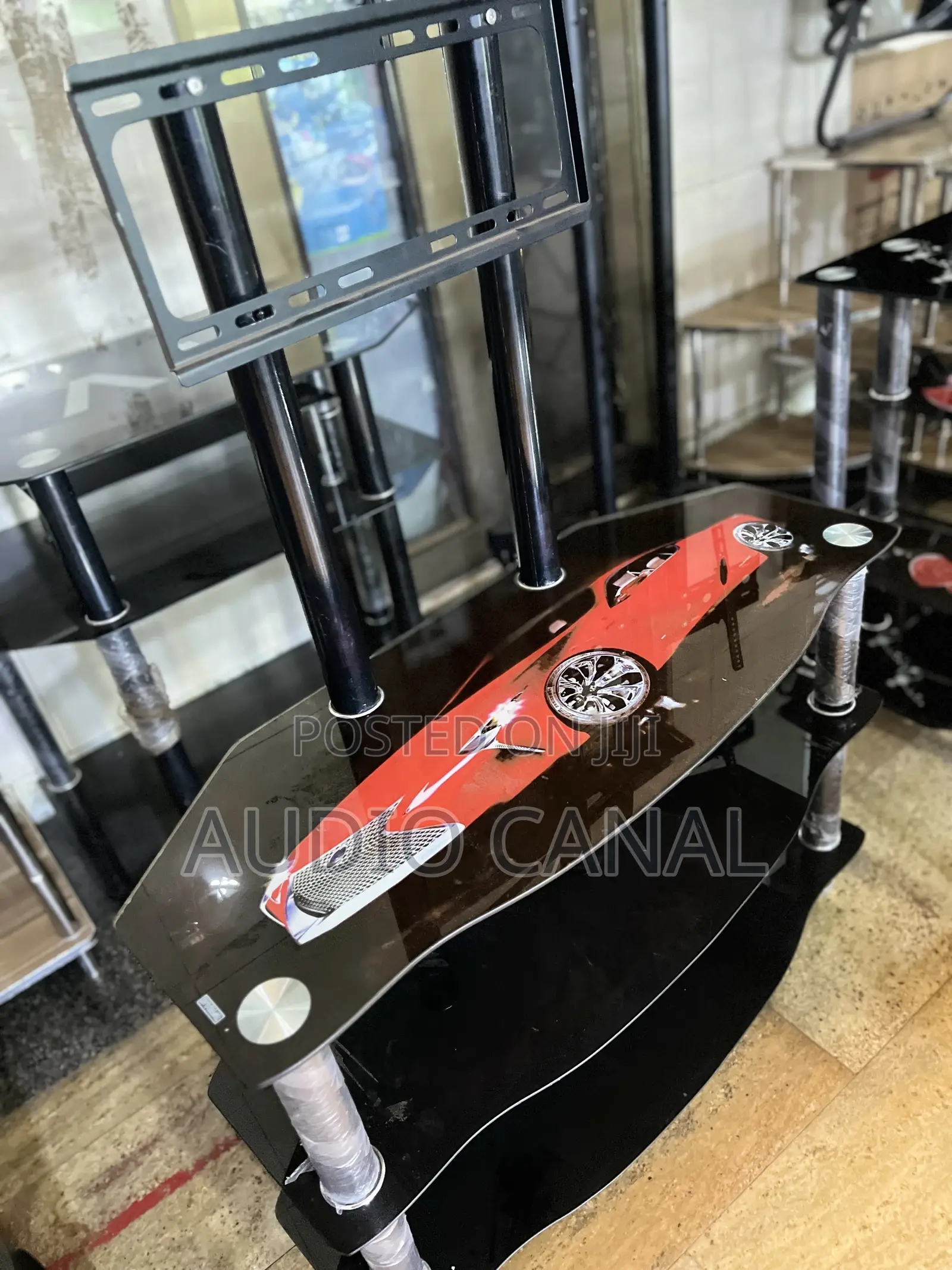 204 Glass Tv Stand