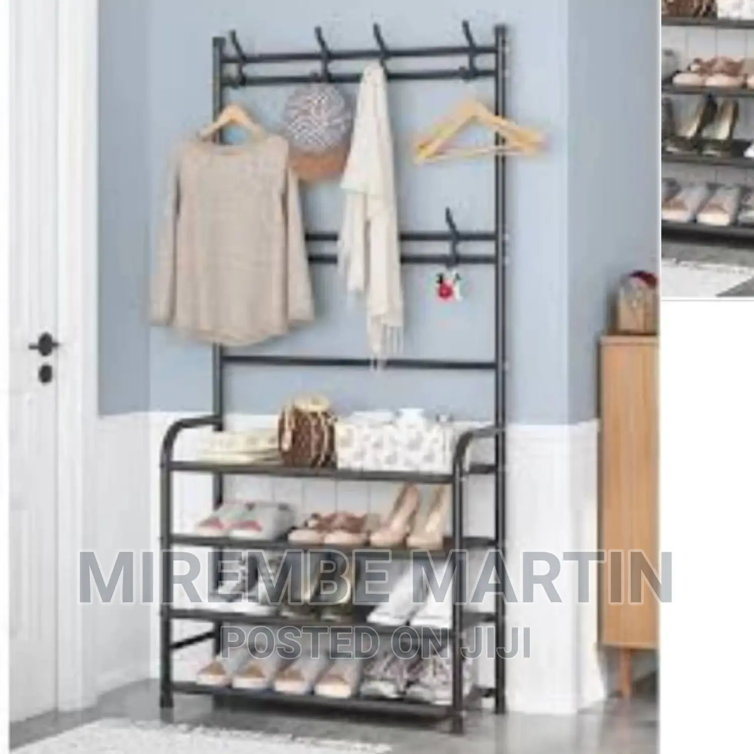 Shoe Rack and Hat Rack