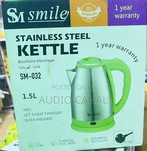 Smile Stainless Steel Kettle