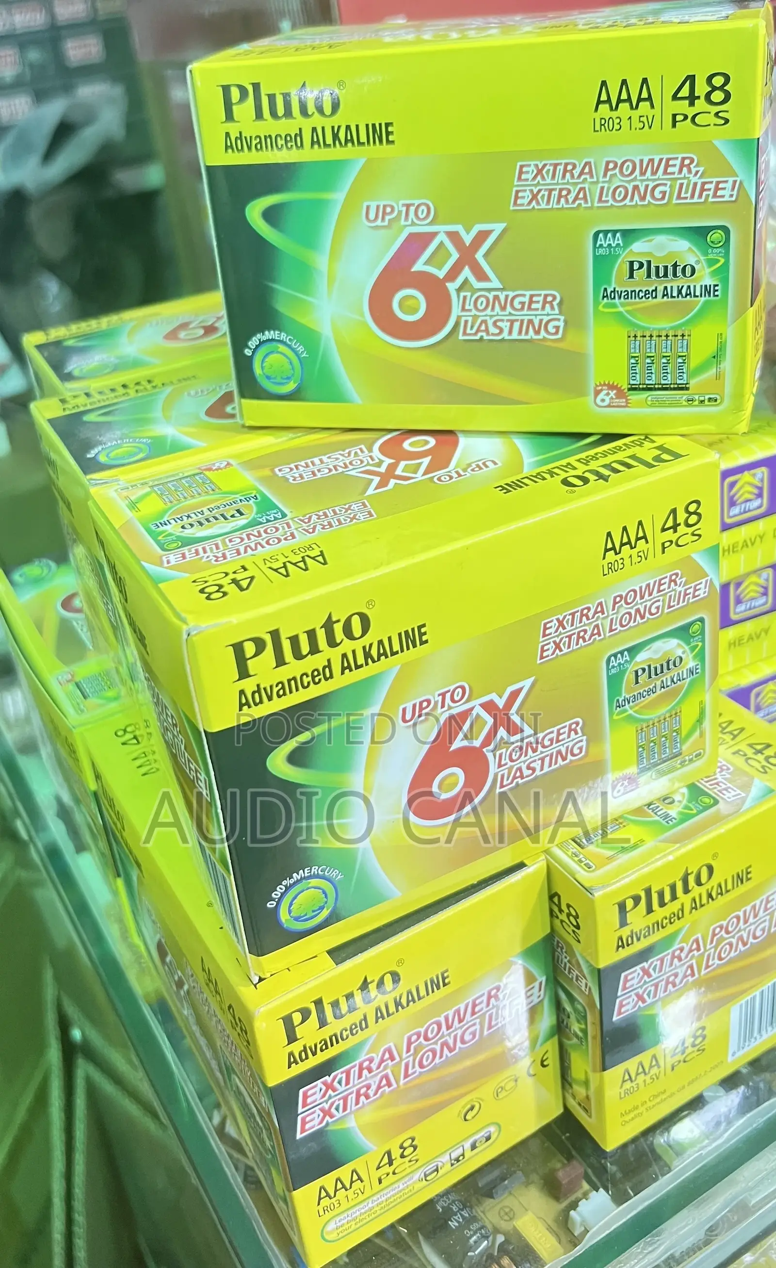 Pluto Advanced Alkaline Batteries