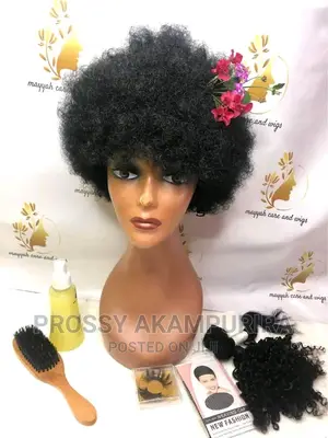Afro Wigs Available in Different Colours