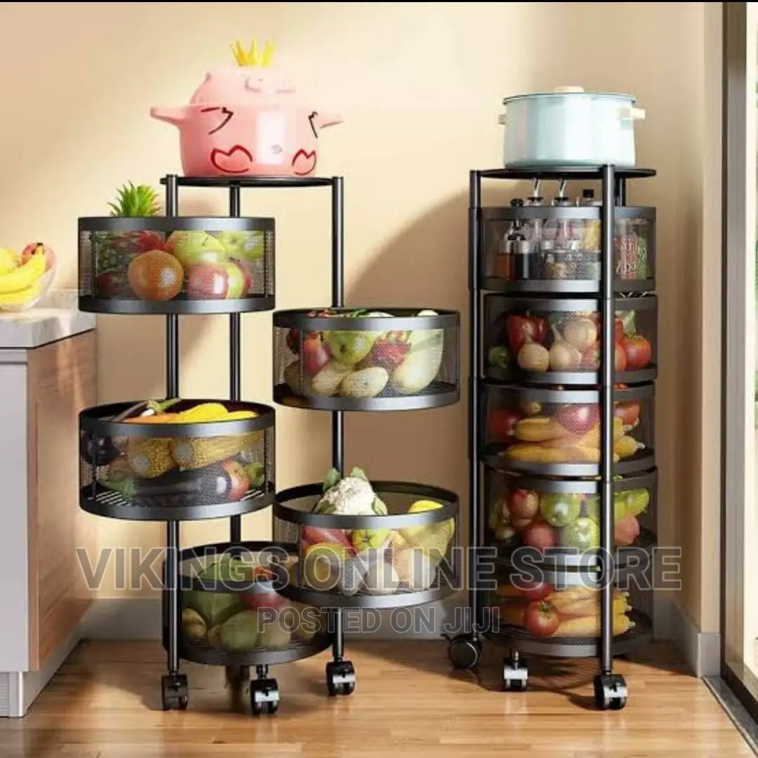 5tier Rotating Kitchen Rack