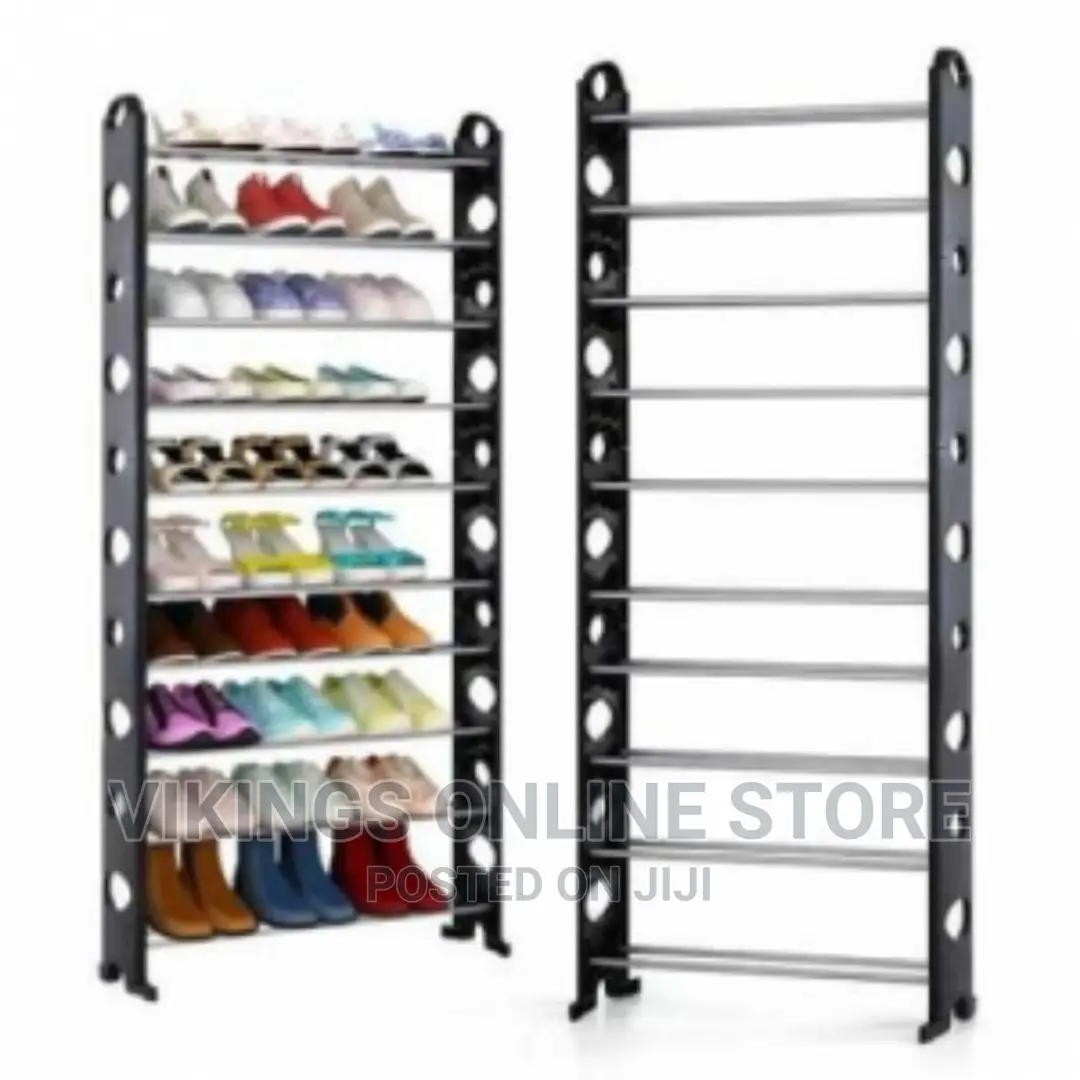 10 Layer Quality Shoe Rack Up to 30 Pairs