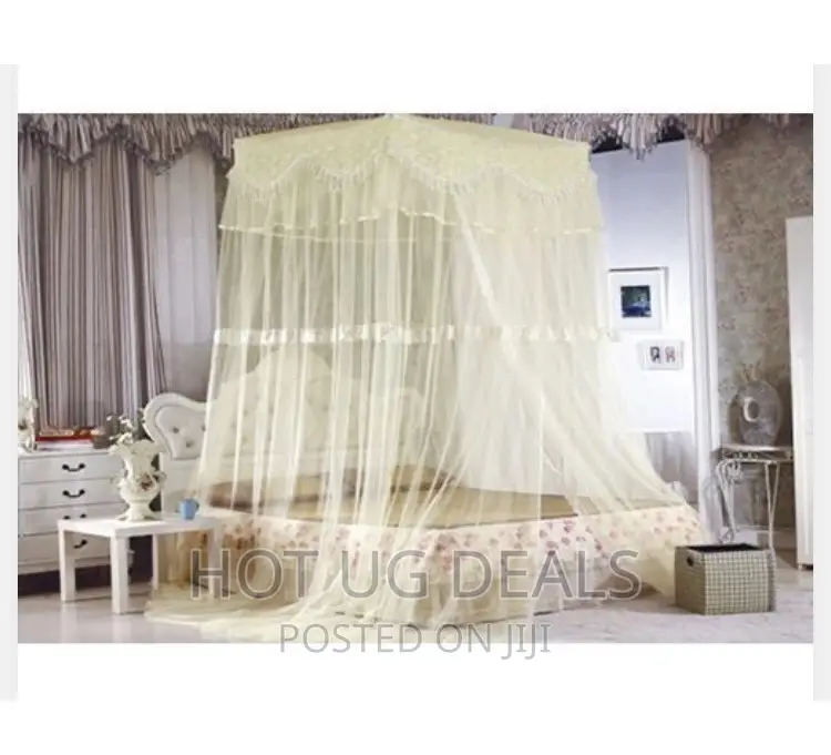 6x6 Hanging Fibre Square Net - Cream