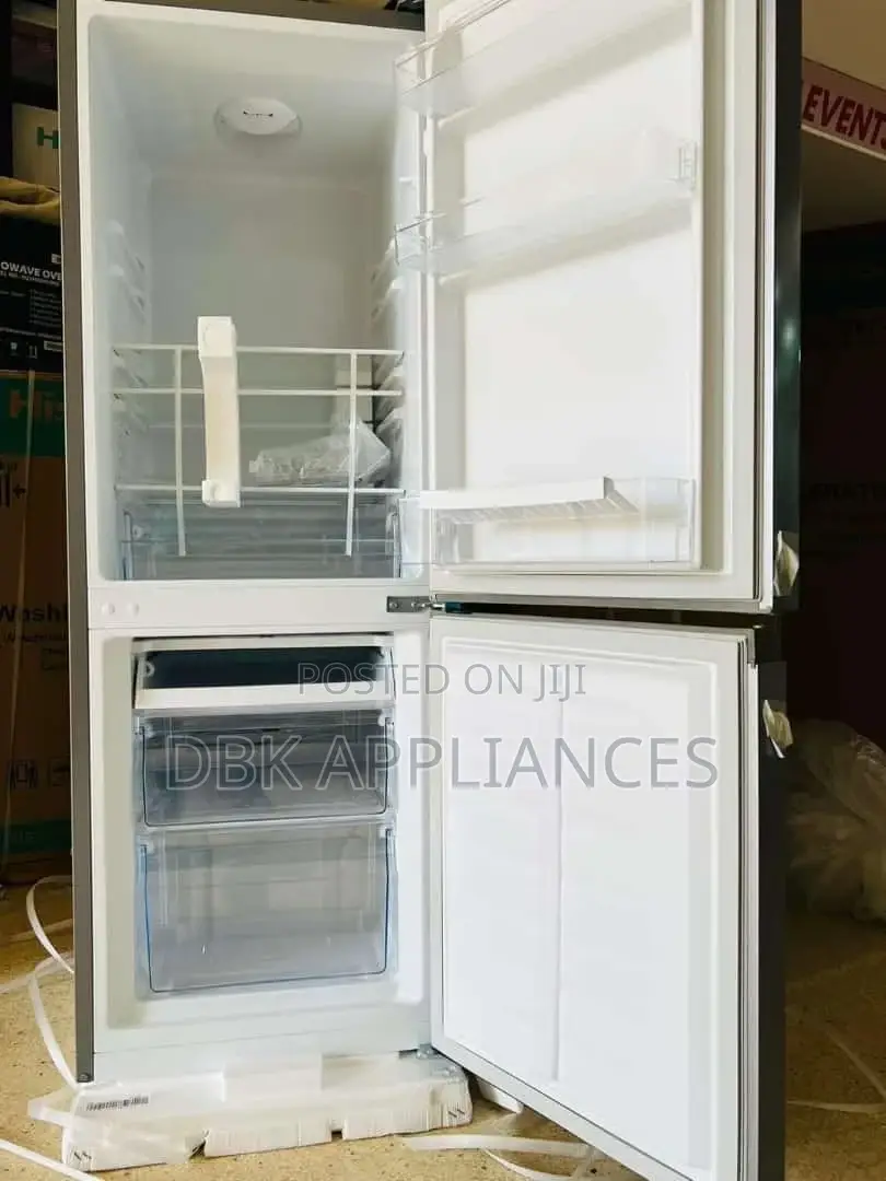 Hisense 341l Double Door Refrigerator Buttom Freezer