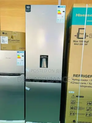 Hisense 341l Double Door Refrigerator Buttom Freezer