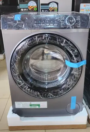 Haier 9kgs Front Loader Washing Machine With 2yrs Warranty