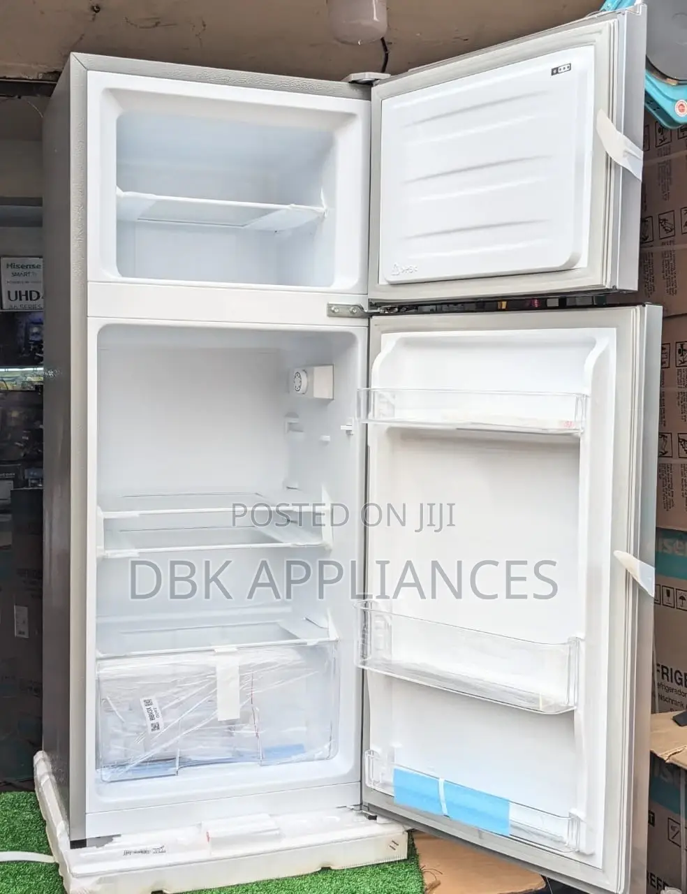 Hisense 160 LTRS Double Door Fridge Authentic 3yr Warranty