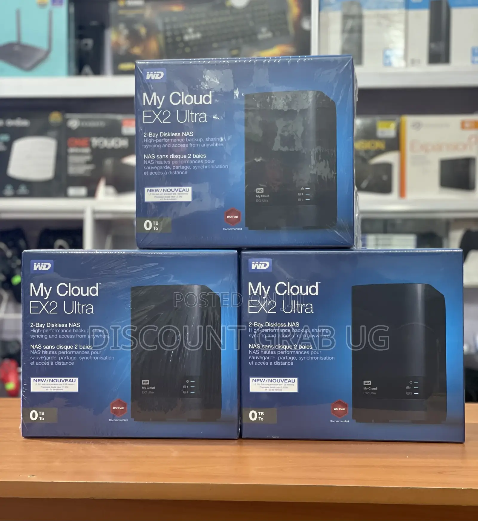 WD MY Cloud EX 2 Ultra 2bay Diskless NAS