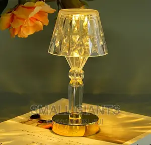 Portable Crystal Diamond Table Lamp