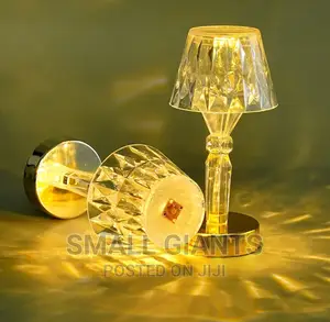 Portable Crystal Diamond Table Lamp