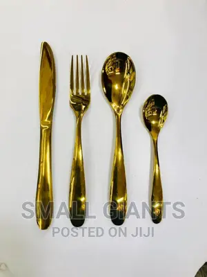 24 Pieces of Plain Cutlery (Forks,Spoons Knives)
