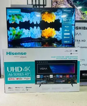 Hisense 43inch 4k Ultra HD Smart Tvs.