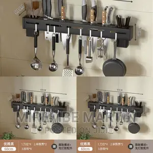 Mounted Kitchen Rack Organizer