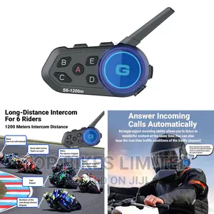 S6 Helmet Bluetooth Intercom