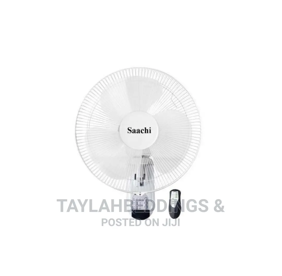 Saachi 16 Inch Wall Fan With Remote Control