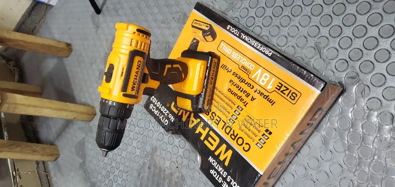 Rechargeable/Cordless Drill 18V