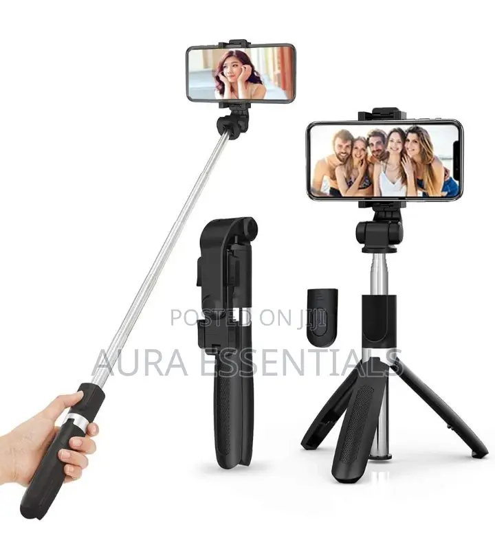 Multifunction Wireless Selfie Stick