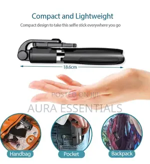 Multifunction Wireless Selfie Stick